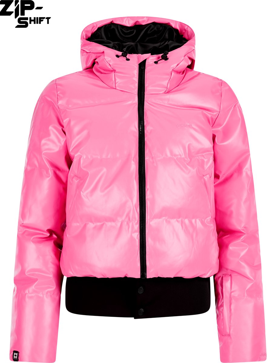 Protest Prteffect - Skijas Dames - Afritsbare tailleband - ZIP-SHIFT - Puffer - Winterjas