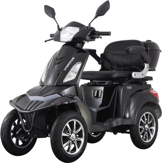 Vista Ecowielen – 4-wiel Senioren Scooter 25 km/u | Comfortabel en Veilig Elektrisch Vervoer