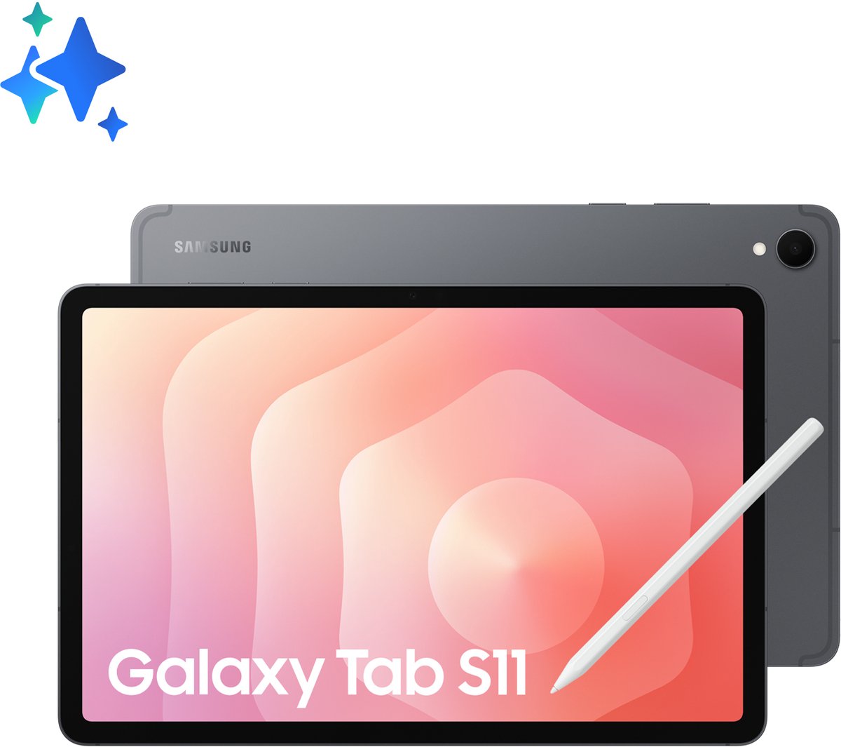 Samsung Galaxy Tab S11 256 GB 27,9 cm (11 ) 12 GB Grijs