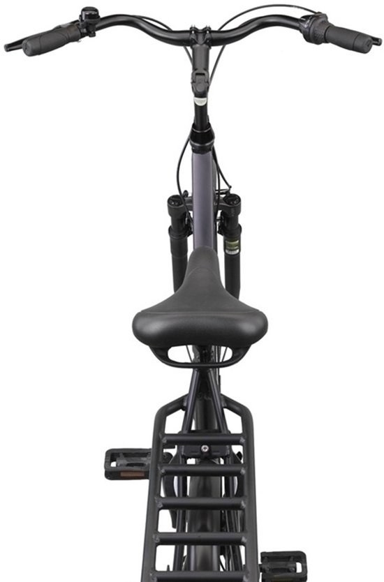 Altec Damesfiets Delta 28 Inch 50 cm Dames 3V Rollerbrake Matzwart — afbeelding 2