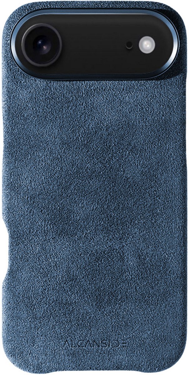 iPhone Alcantara Case - Ocean Blue