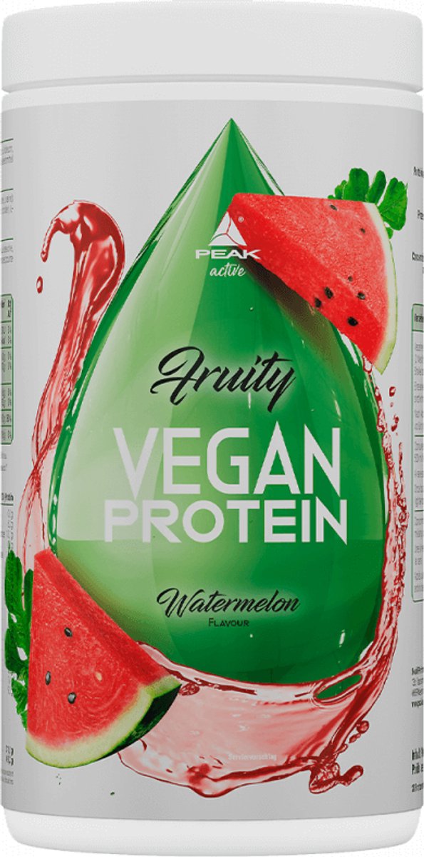 Peak Fruity Vegan Protein (400g) Watermelon - Eiwitten - Veganistisch eiwit
