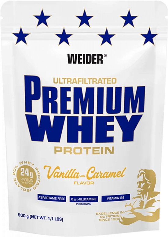 Weider Premium Whey Vanilla-Caramel 500 g