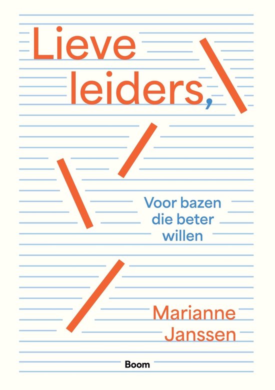 Lieve leiders, - cover
