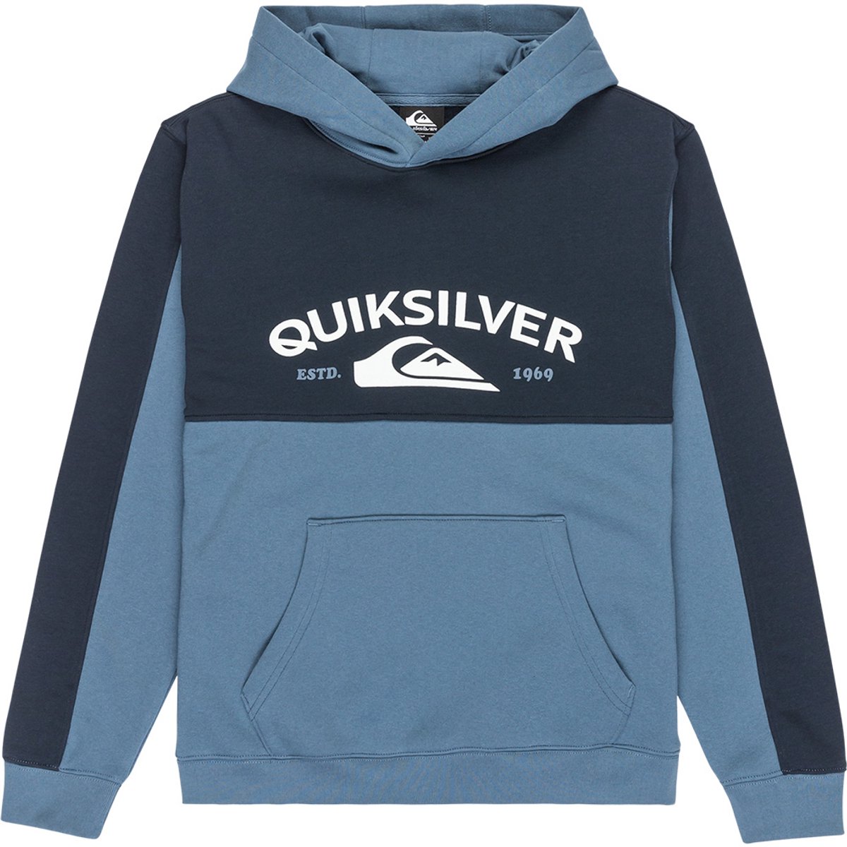 Quiksilver Knowledge Area Hoodie 10 Years Jongens Blauw
