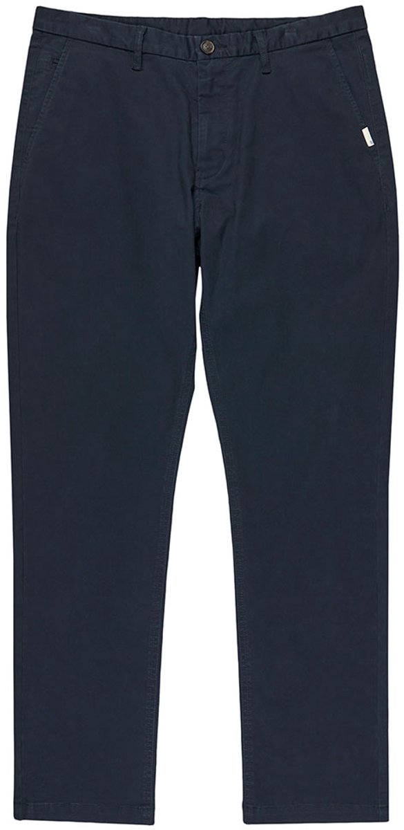 Element Twill Regular Fit Chino Broek 36 Man Marineblauw