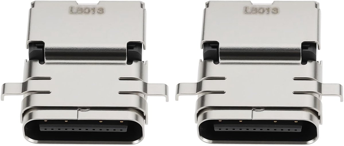 2Pcs USB Type C Charging Port Connector Compatible with ASUS ChromeBook C434T