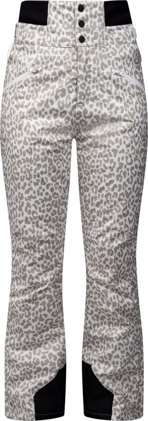 Brunotti Whitewater-Print Dames Ski Broek| Leopard Snow