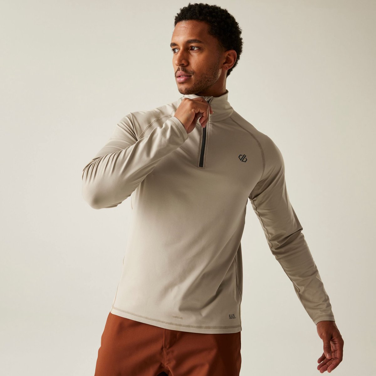 Fleece Heren Fuse Up II Core Stretch Wit