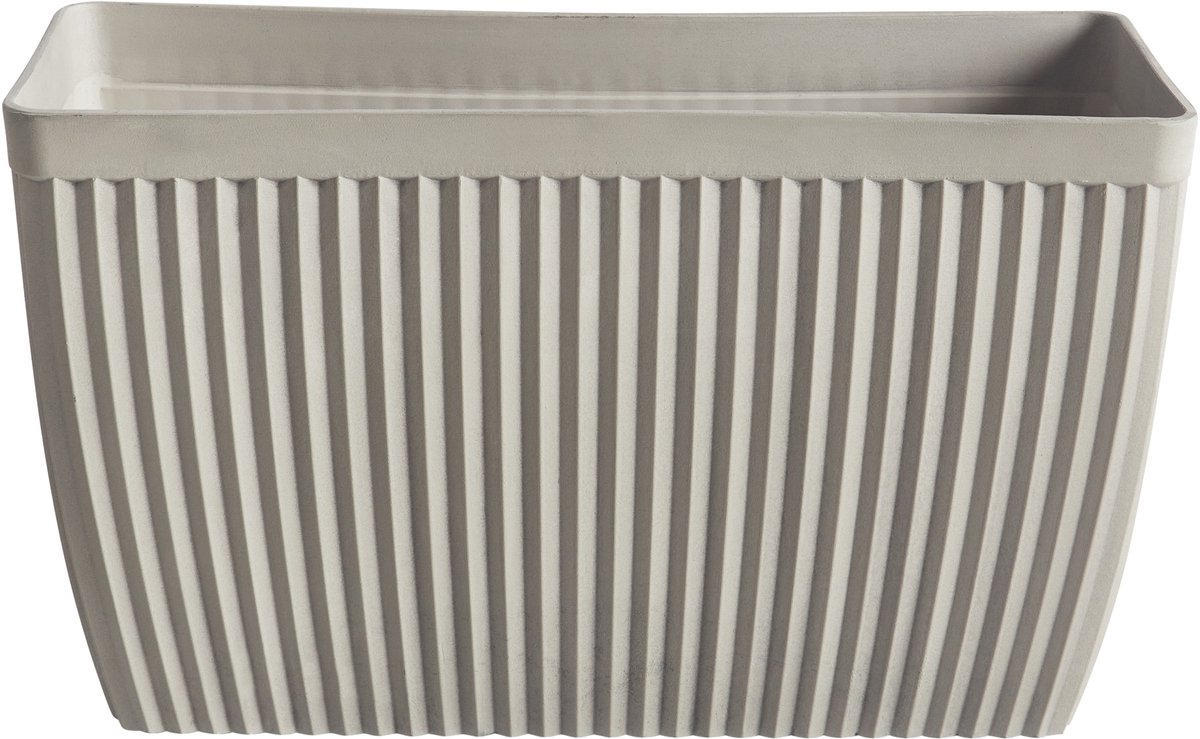 BELIANI SISAL - Bloempot - Beige - 73 x 32 cm - Steenmengsel