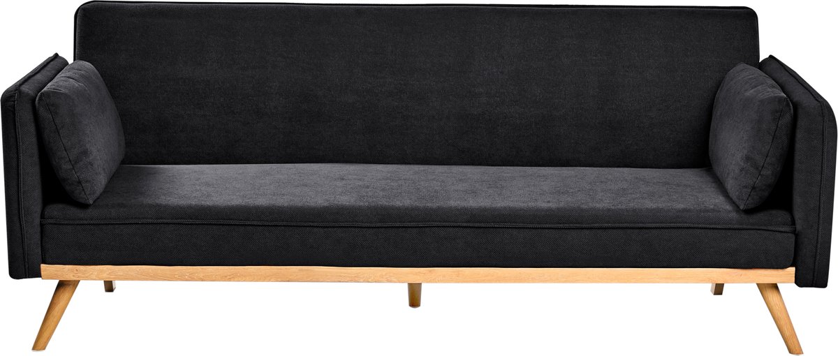 ASAA - Slaapbank - Zwart - Polyester