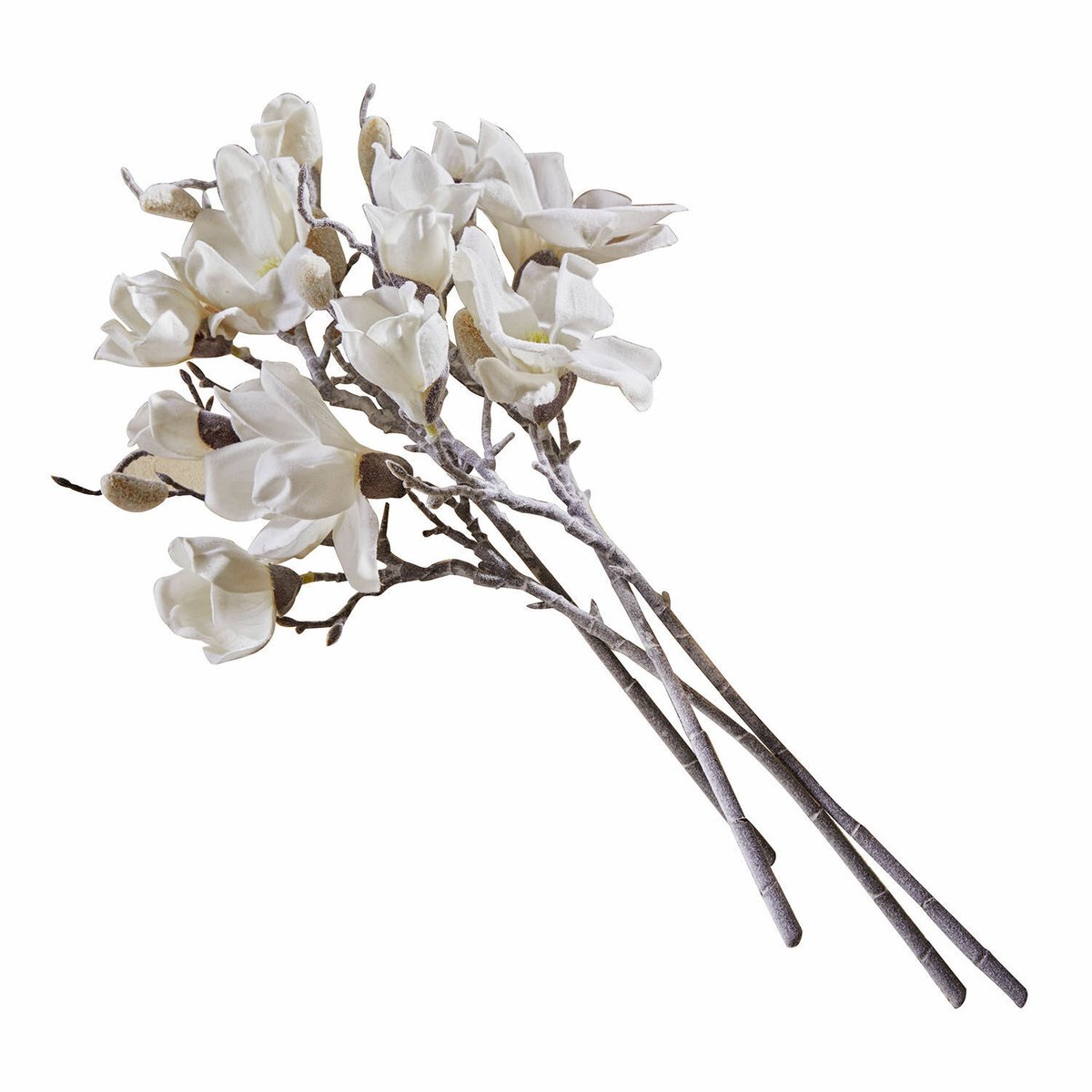 Loberon Sierbloem set van 4 Santavella wit