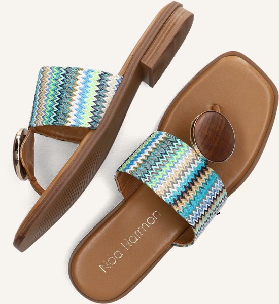 Noa Harmon 9275 Slippers - Femme - Blauw - Taille 39