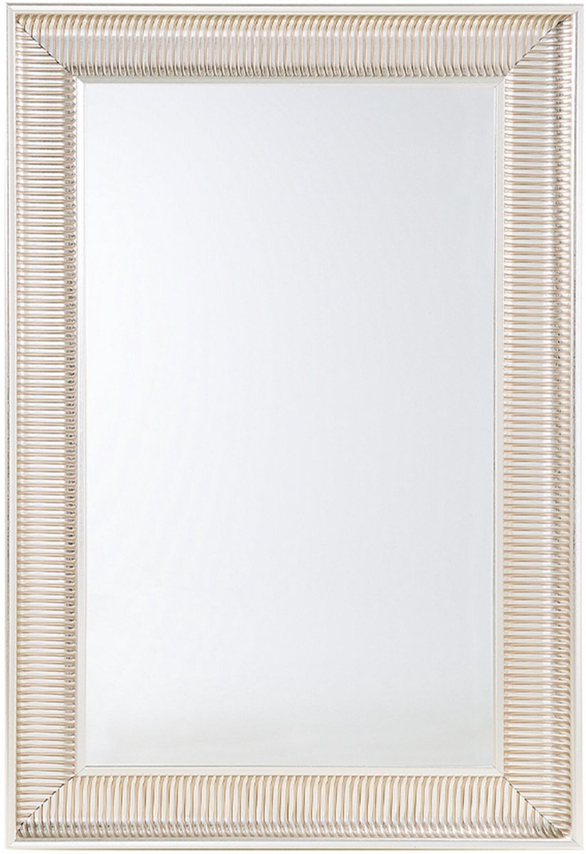 Beliani CASSIS - Wandspiegel - Zilver - 60 x 90 cm - Synthetisch materiaal