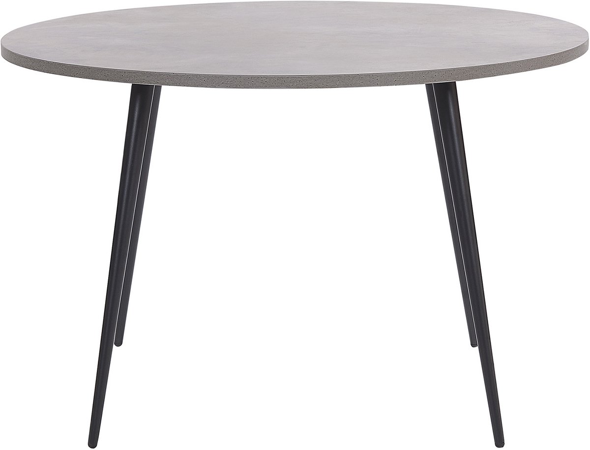 Beliani ODEON - Eettafel - Lichtgrijs - 120 x 120 cm - MDF