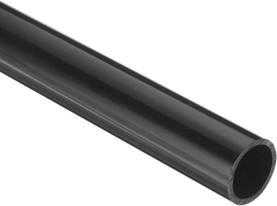 Tuyau Rigide PVC Blanc 21x25 Mm - 35 Cm De Long Pour Bricolage Et Prototypes