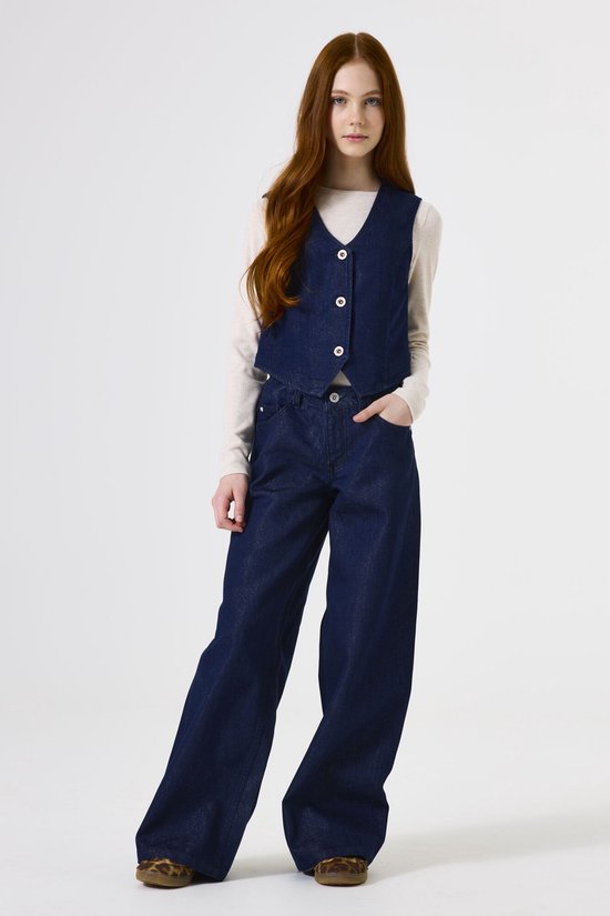 Jeans coupe large GARCIA J52522 Filles , Blauw