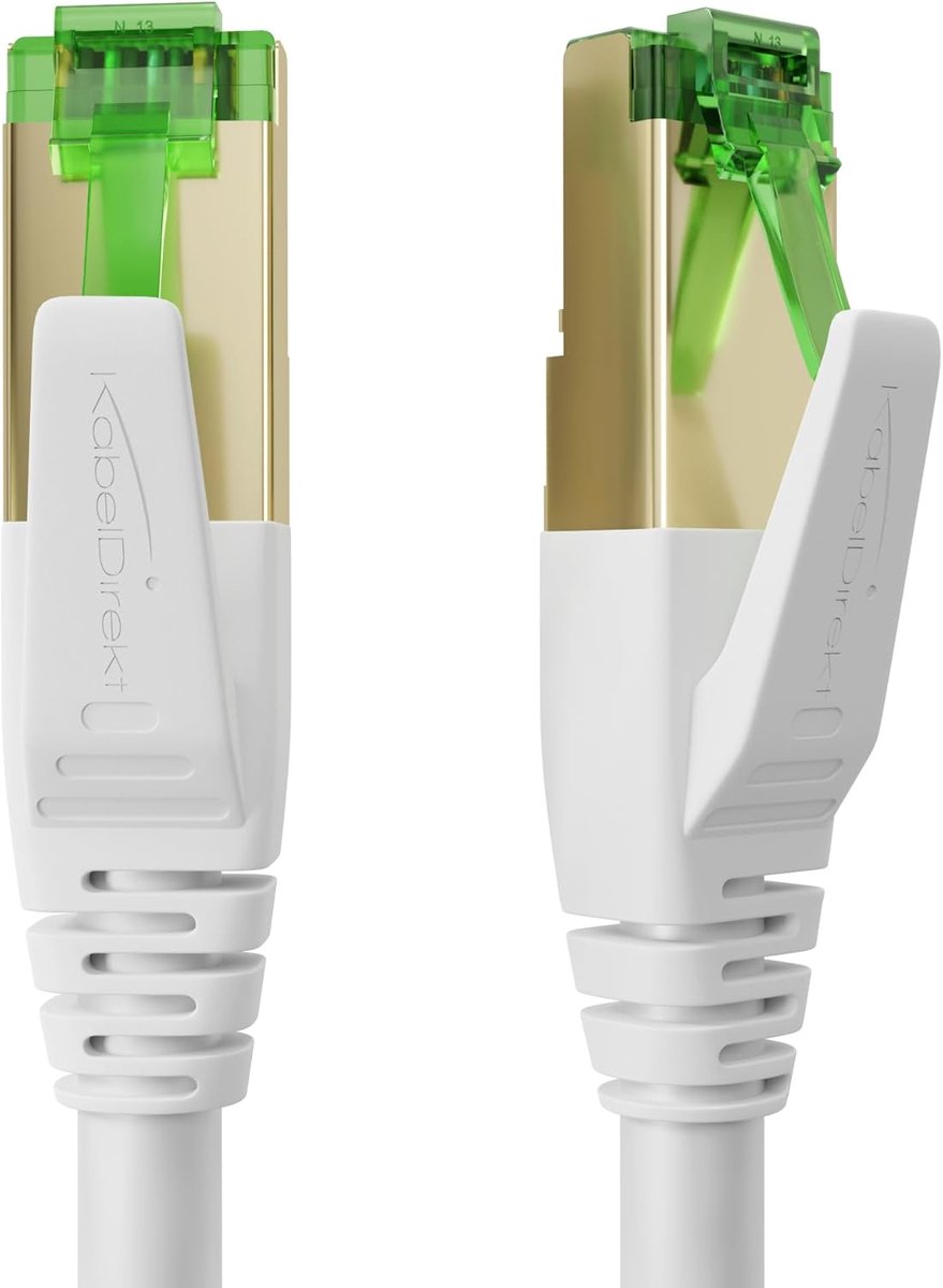 Cat 7 Ethernet Kabel - 12,5m - 10 Gigabit Netwerkkabel voor Hogesnelheidsverbindingen