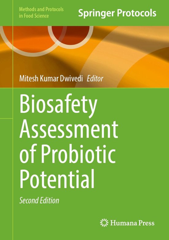 Springer Protocols - Biosafety Assessment of Probiotic Poten ... - cover