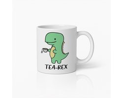 Tea-Rex Schattige Dinosaurus Theemok 330ml – Grappige Cartoon Dinosaurus met Thee – Perfect Cadeau voor Theeliefhebbers