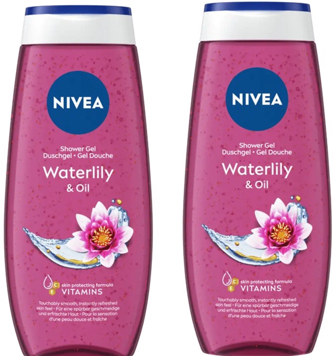 Nivea Waterlily & Oil Douchegel - 2 x 250 ml