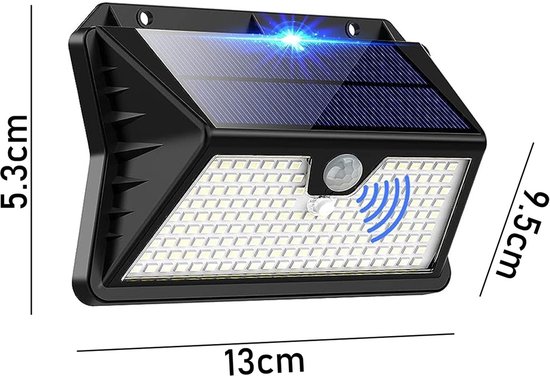 T-SUN Vijververlichting op zonne-energie, 3-in-1 dompelbare vijverlamp, buitenverlichting, zonne-landschap, schijnwerper, onderwaterverlichting, IP68, waterdicht, amfibische verlichting, 2 modi voor
