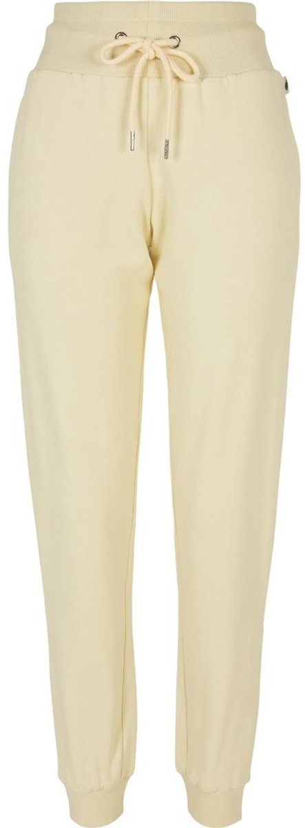 Urban Classics Organic High Waist Dames joggingbroek 5XL Geel