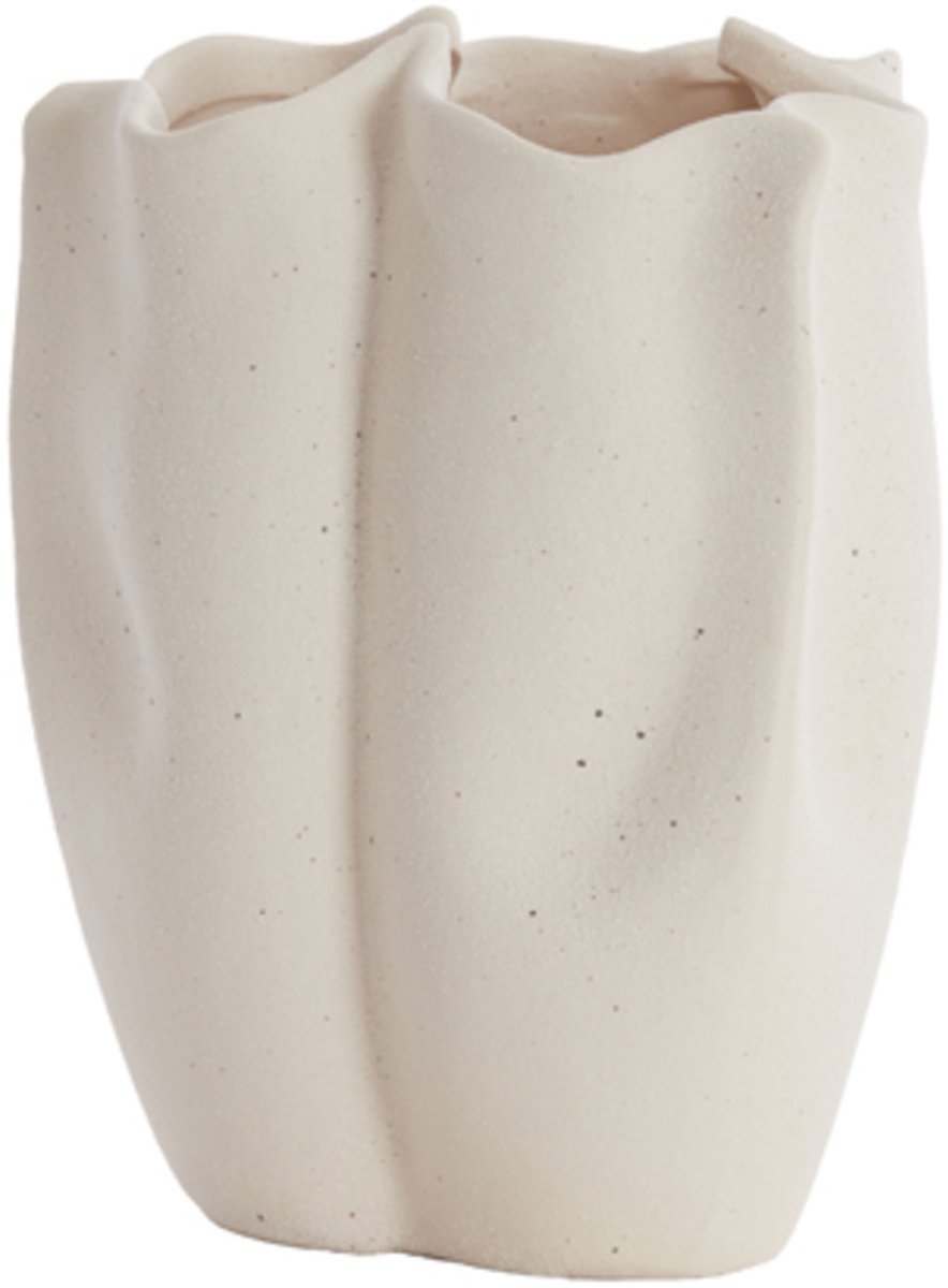Light & Living Vaas Sanguli Keramiek, 37cm - Crème