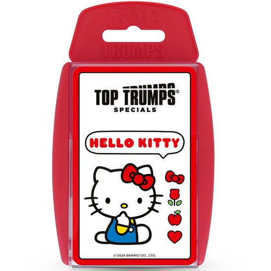 Foto: Winning moves top trumps kaartspel hello kitty engels