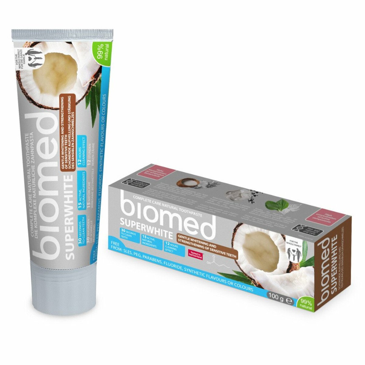 Splat Biomed Tandpasta Superwhite - 3 x 100 ml - Voordeelverpakking