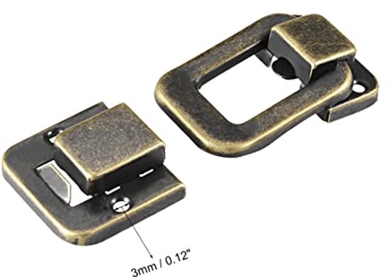 Opschroefslot Met Nachtschoot, Häfele Symo LB, Met Vergrendeling Doornmaat 15 Of 30 Mm