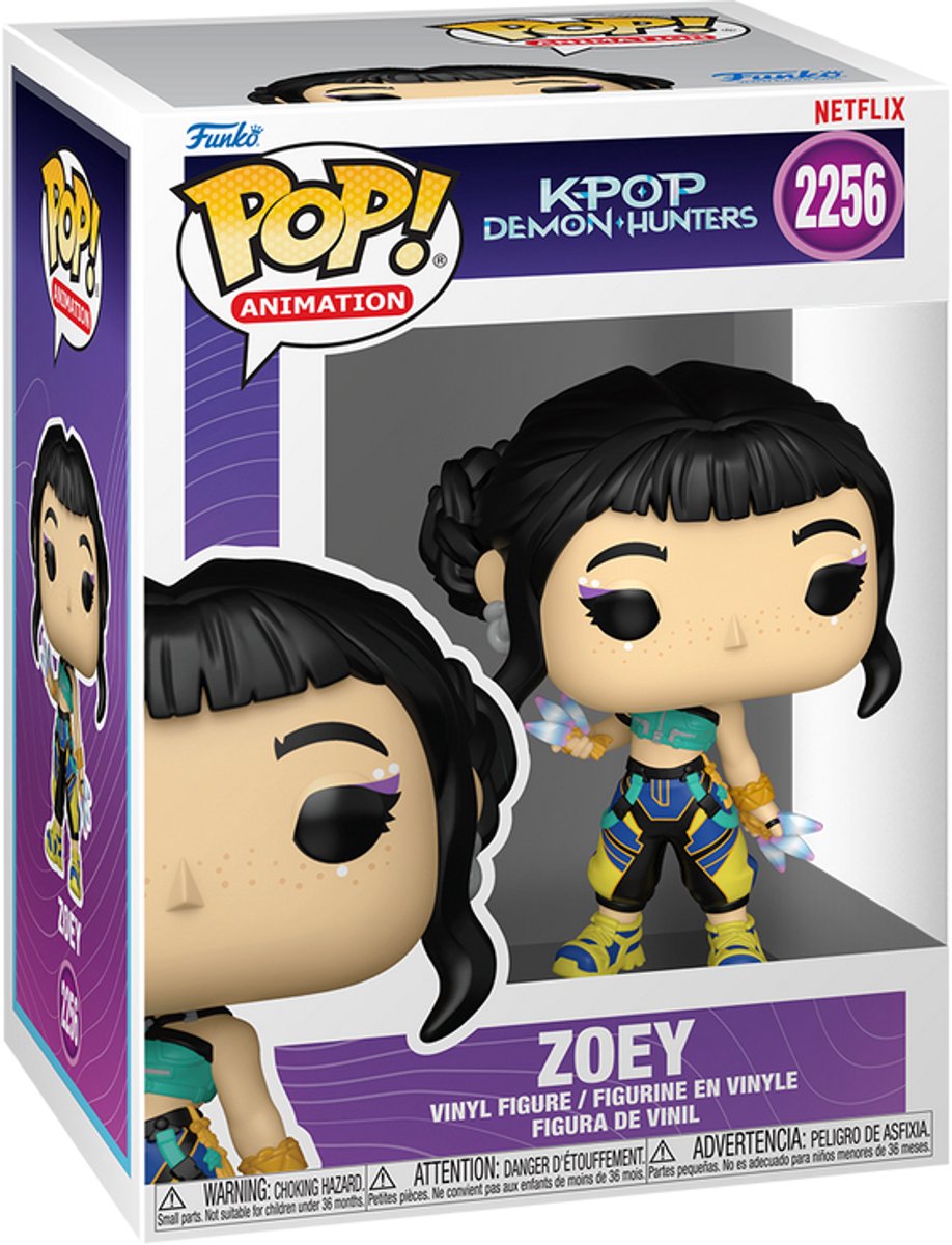Funko POP Animation: KPop Demon Hunters - Zoey — afbeelding 3