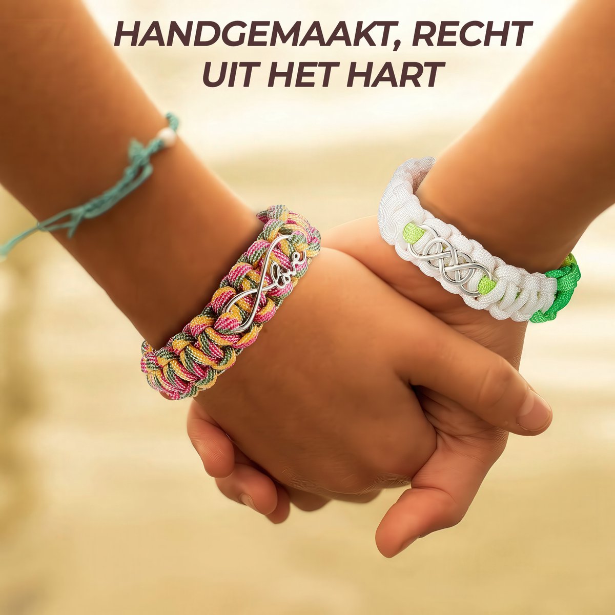 100 meter Paracord Pakket met 355 Accessoires - 33 Kleuren 4mm/2mm Parakoord 550, Karabijnhaken, Naaldenset, Bedels, Klikgesp, Kralen - Parachute Koord Knutselpakket Set - Knutselen Touw voor Volwassen, Kinderen, Meisjes - Sieraden/Armbandjes Maken — afbeelding 10