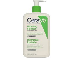 CeraVe Hydraterende Reinigingscrème – voor normale tot droge huid – met 3 Essentiële Ceramiden – 473ml