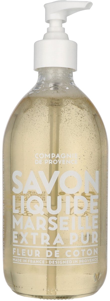 Savon de Marseille vloeibare handzeep Extra Pur Fleur de Coton 500 ml