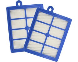 HEPA Filter - Vervangende - 2 stuks - Geschikt voor Philips en Electrolux - Stofzuiger Onderdelen - Vervangt - Standaard Filter - Premium Kwaliteit - Blauw - Voor Mensen met een Allergie