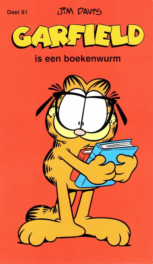 Garfield pocket 81. is een boekenwurm