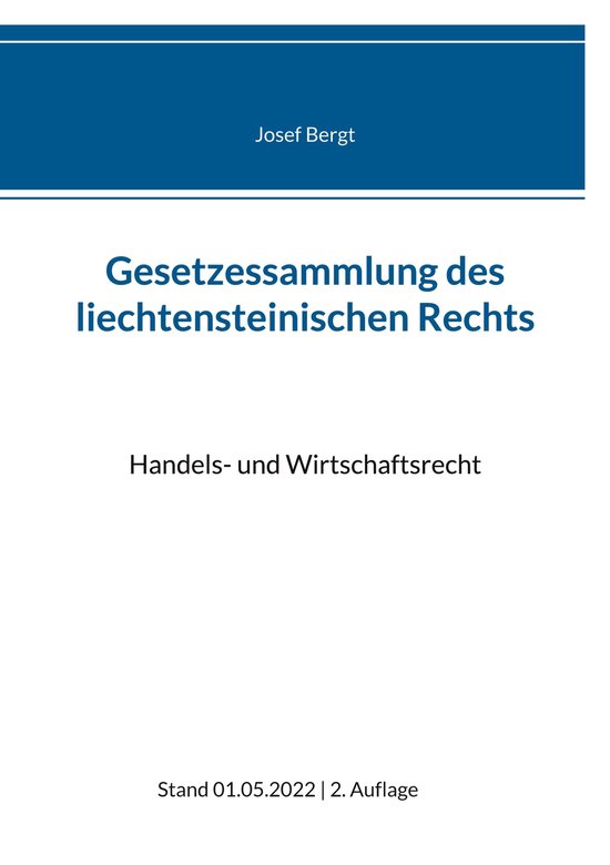 Gesetzessammlung des liechtensteinischen Rechts 3 - Gesetzes ... - cover