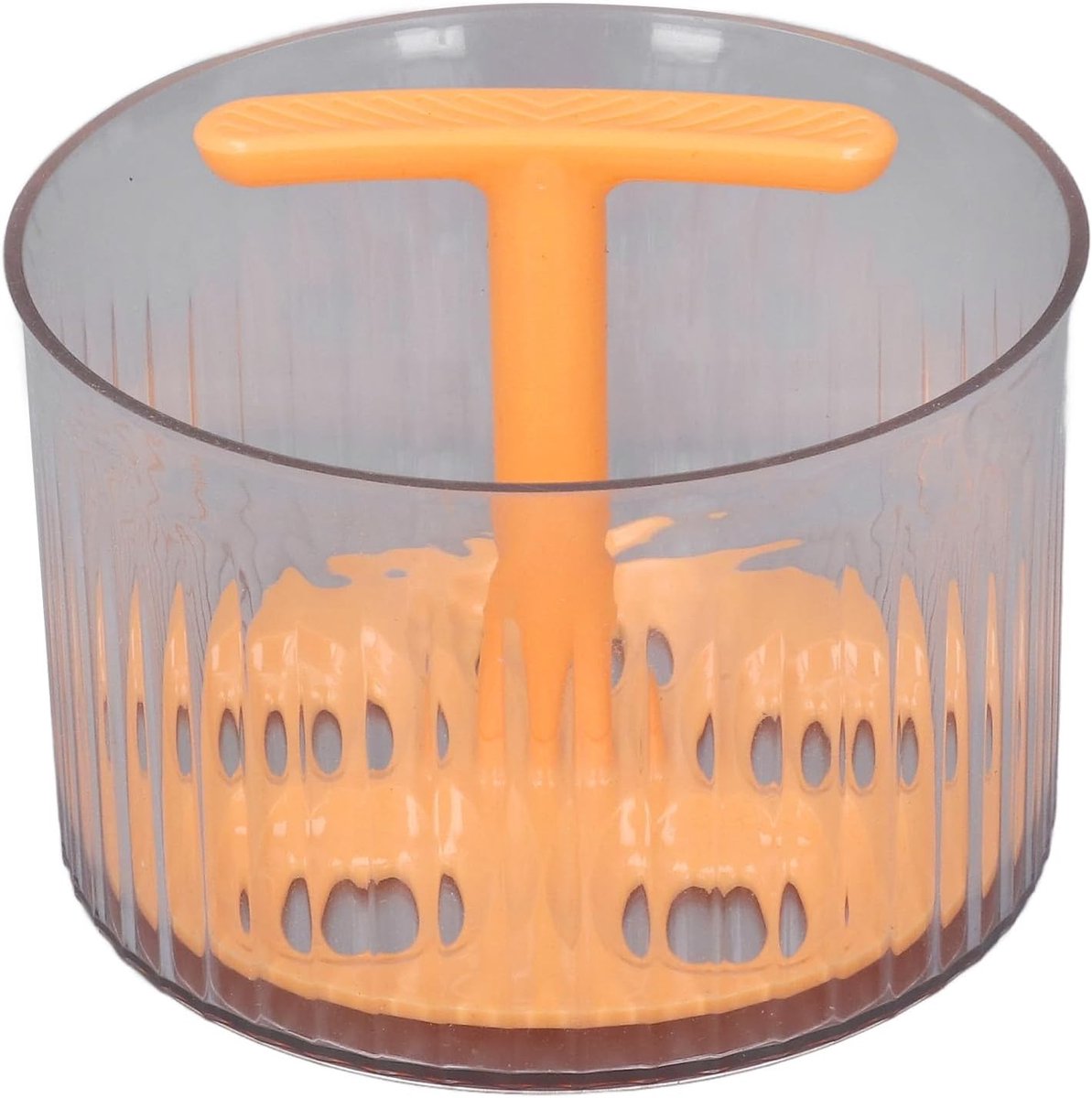 Handmatige Gehaktbal Maker, Gehaktbal Vormmachine, 5 Ball Press, Geëxtrudeerde Gehaktbal Maken Tool, Plantaardige Gehaktbal Maken mould, DIY Keuken Gereedschap (Oranje)