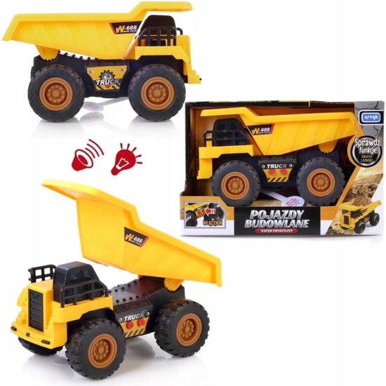 deAO RC Bouwtorenkraan, op afstand bestuurbare kraan voor kinderen, hoogte 128 cm, 6 afstandsbedieningskanalen, model sterven, afstandsbediening, 680 graden rotatie, licht en geluiden