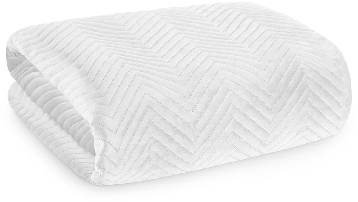 Decoratieve Plaid Bank 230x260cm - Zacht Velours Sofia