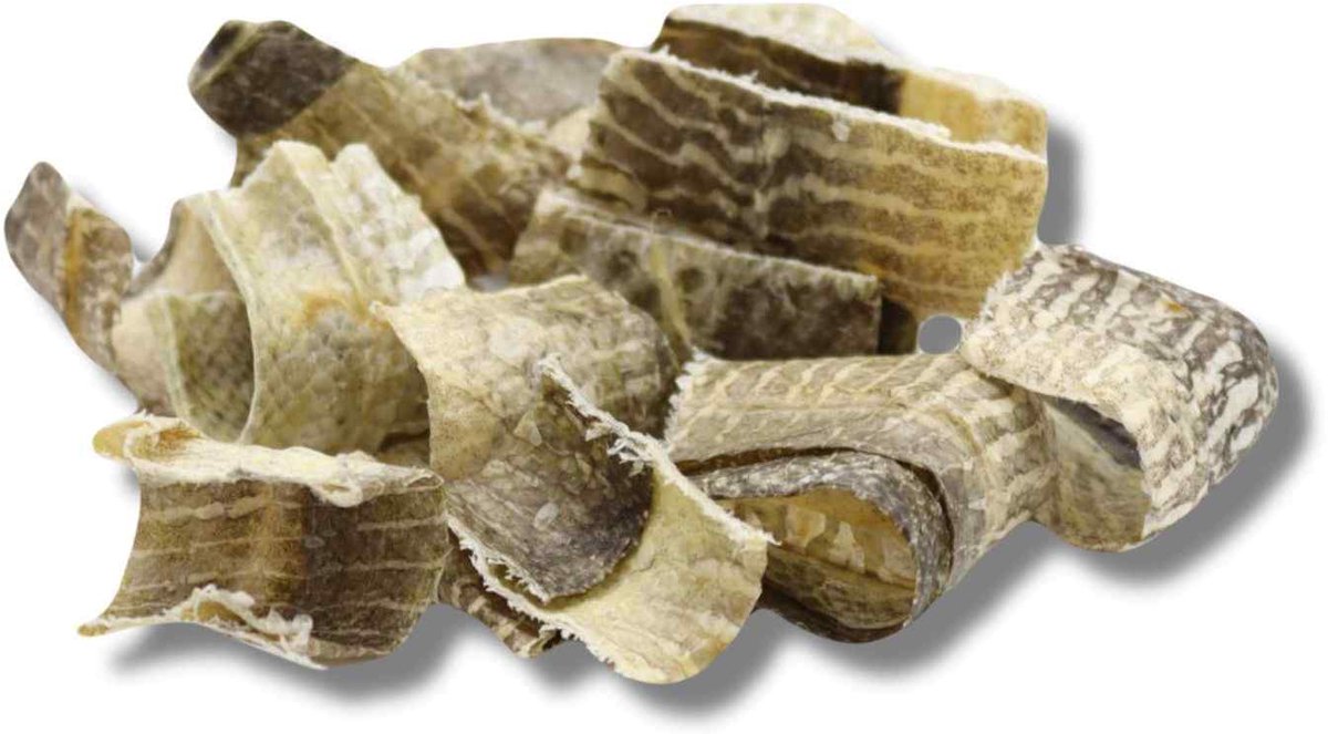 De-Tail Kabeljauwhuid Bites zak 200 gram