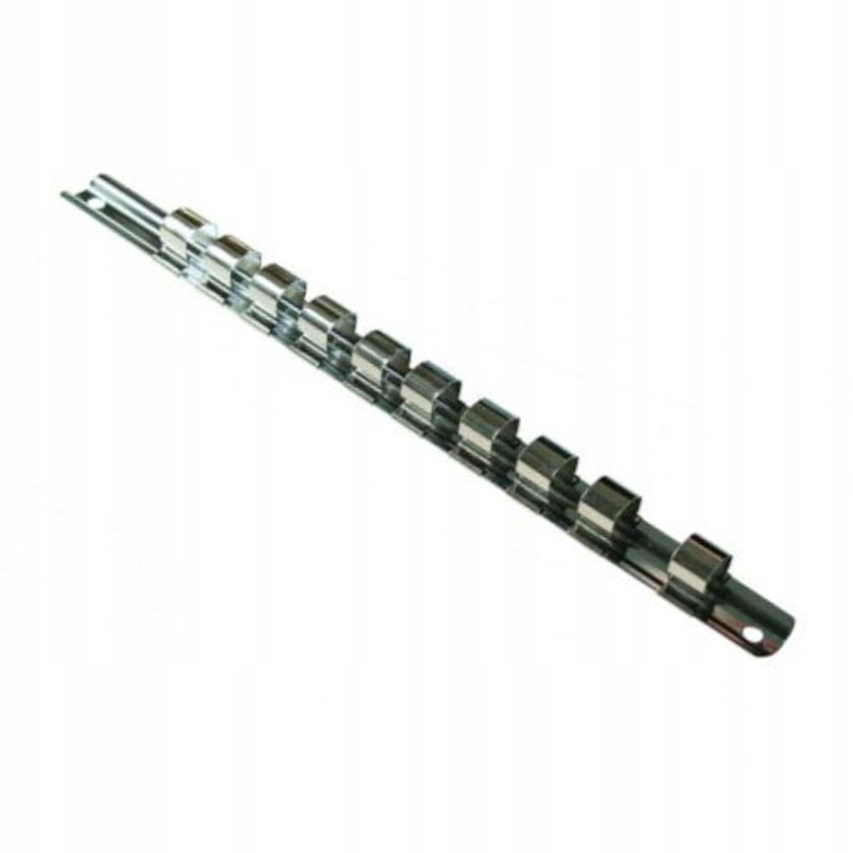 Asta Opname Rail 1/2" 275mm voor 10 Doppen