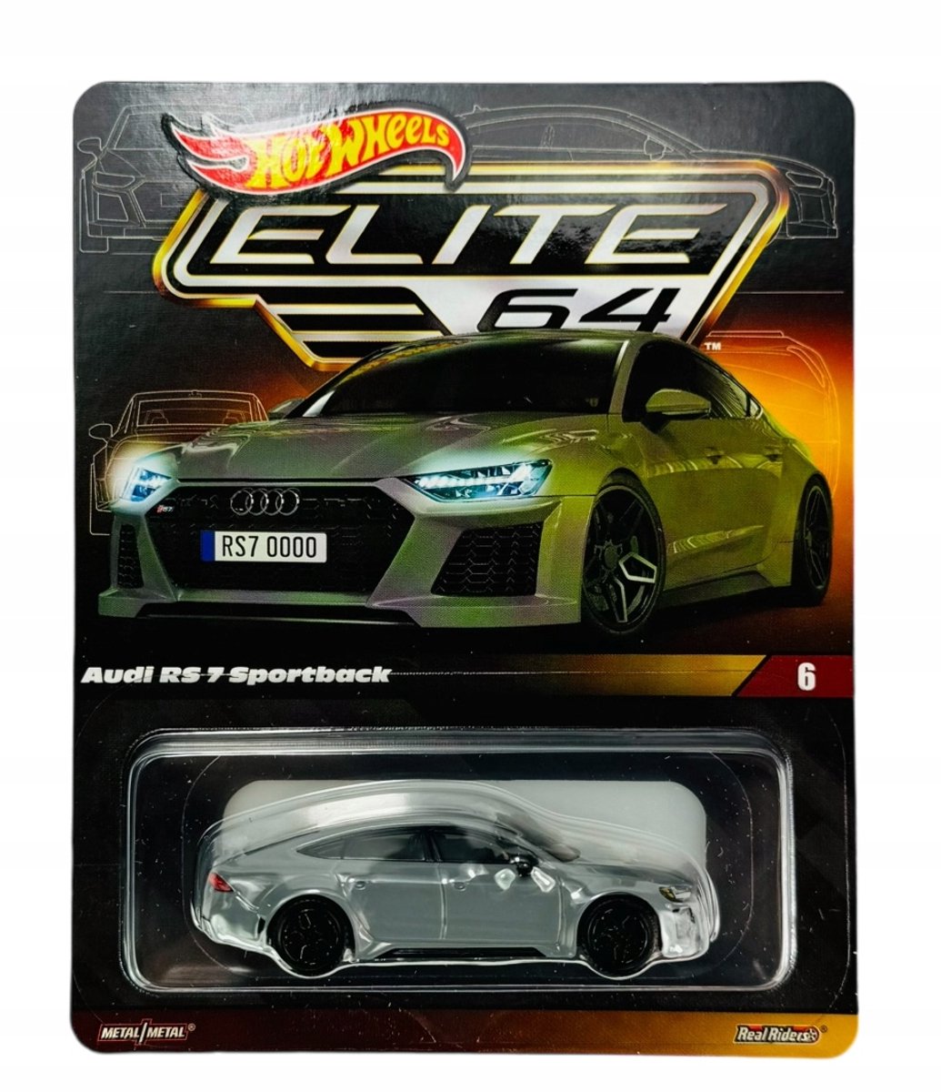 Hot Wheels Elite 64 2021 Audi RS7 Sportback HGW11 Premium-model