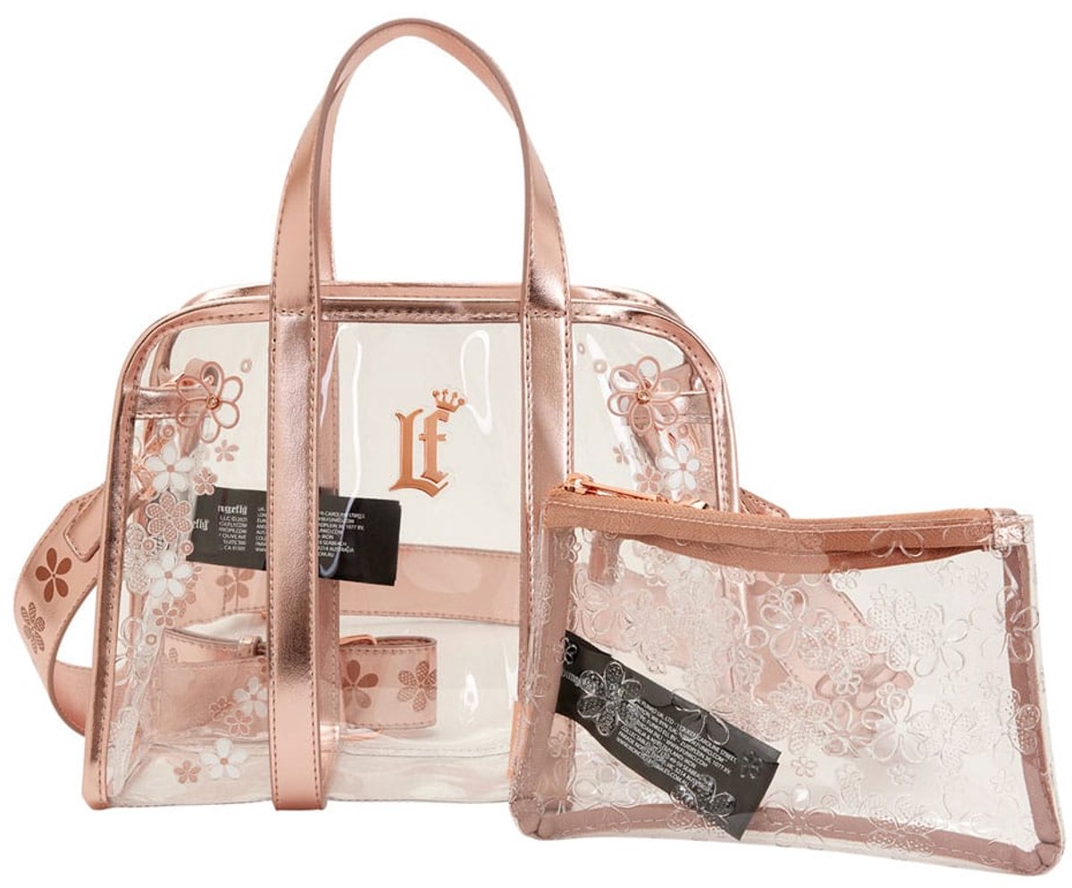 Loungefly Loungefly Crossbody Bag Clear Floral Bags