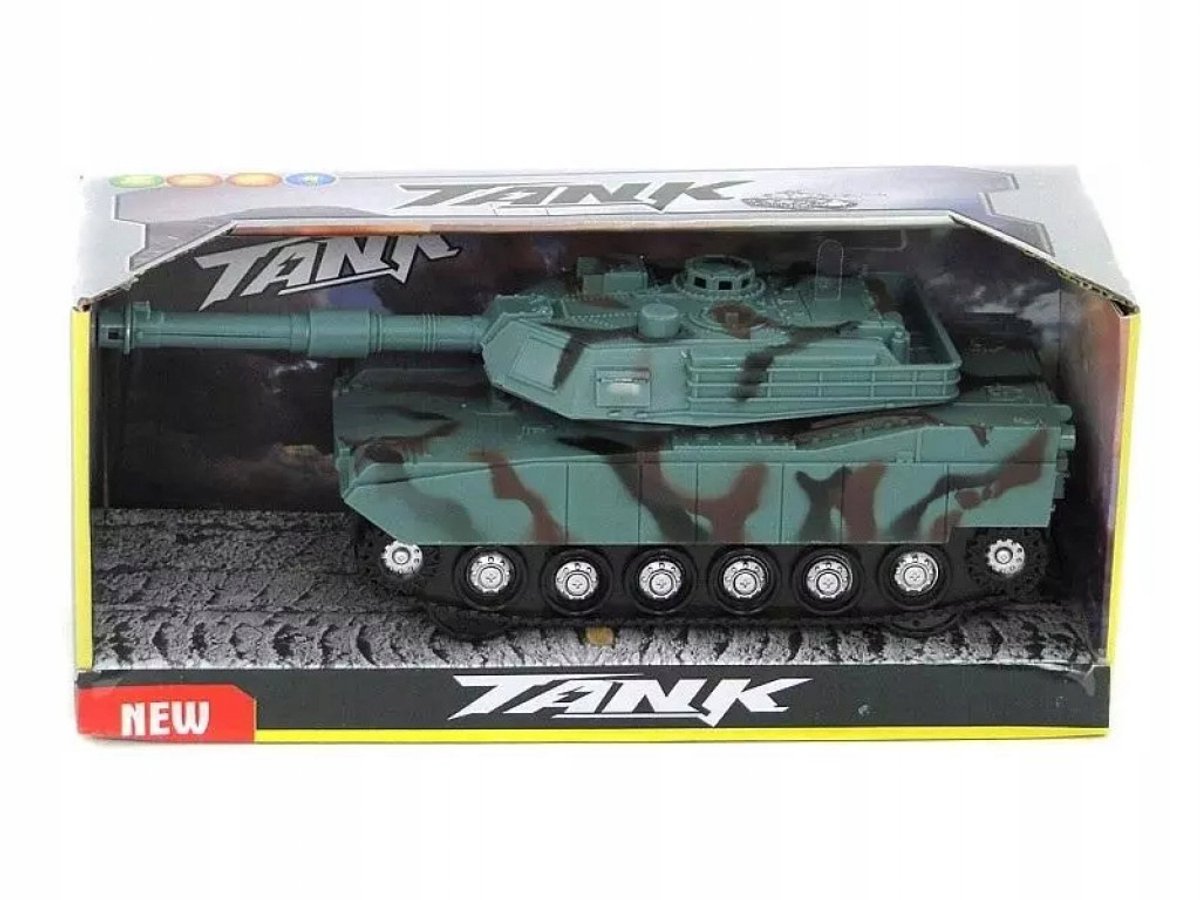 Aangedreven Speelgoed Tank - Licht & Geluid - 255x110mm