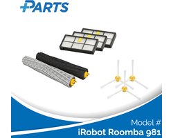 iRobot Roomba 981 Onderhoudsset (Plus.Parts® alternatief voor 4415866 / 4640236)