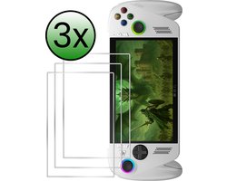 Beschermglas Geschikt voor Xbox Ally Screenprotector Tempered Glass - Screenprotector Geschikt voor Xbox Ally Screen Protector - 3 Stuks