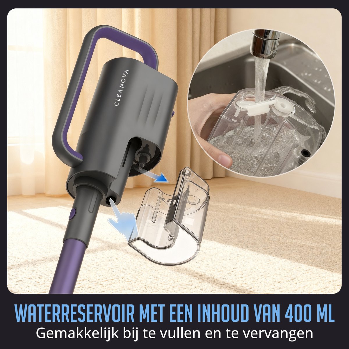 Cleanova 16-in-1 Stoomreiniger - Vlekkenreiniger thumbnail 6