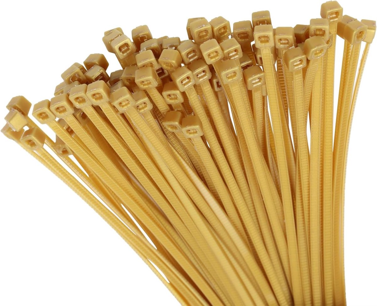 Kabelbinders, 5 mm x 250 mm, nylon, voor privacyschermen voor balkons, tuinen en terrassen (250 stuks)